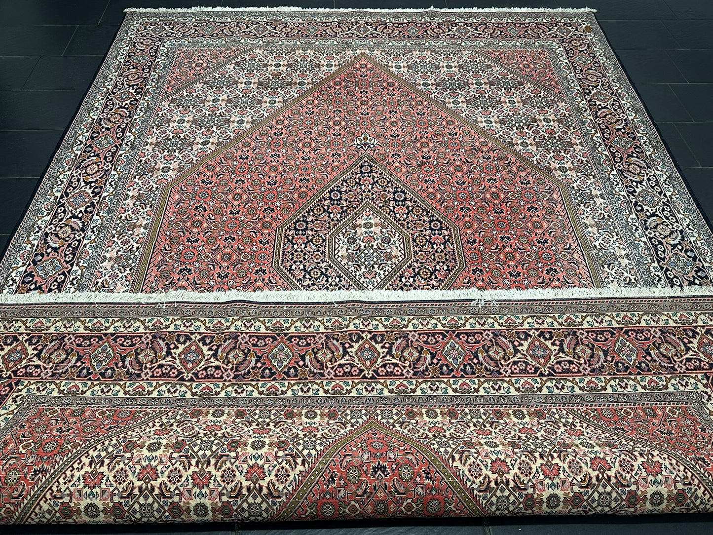 Orientteppich handgeknüpft Bidjar Beste wolle 355x250 cm
