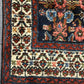Antik Orientteppich handgeknüpft 390x103 cm Malayer Läufer naturfarben
