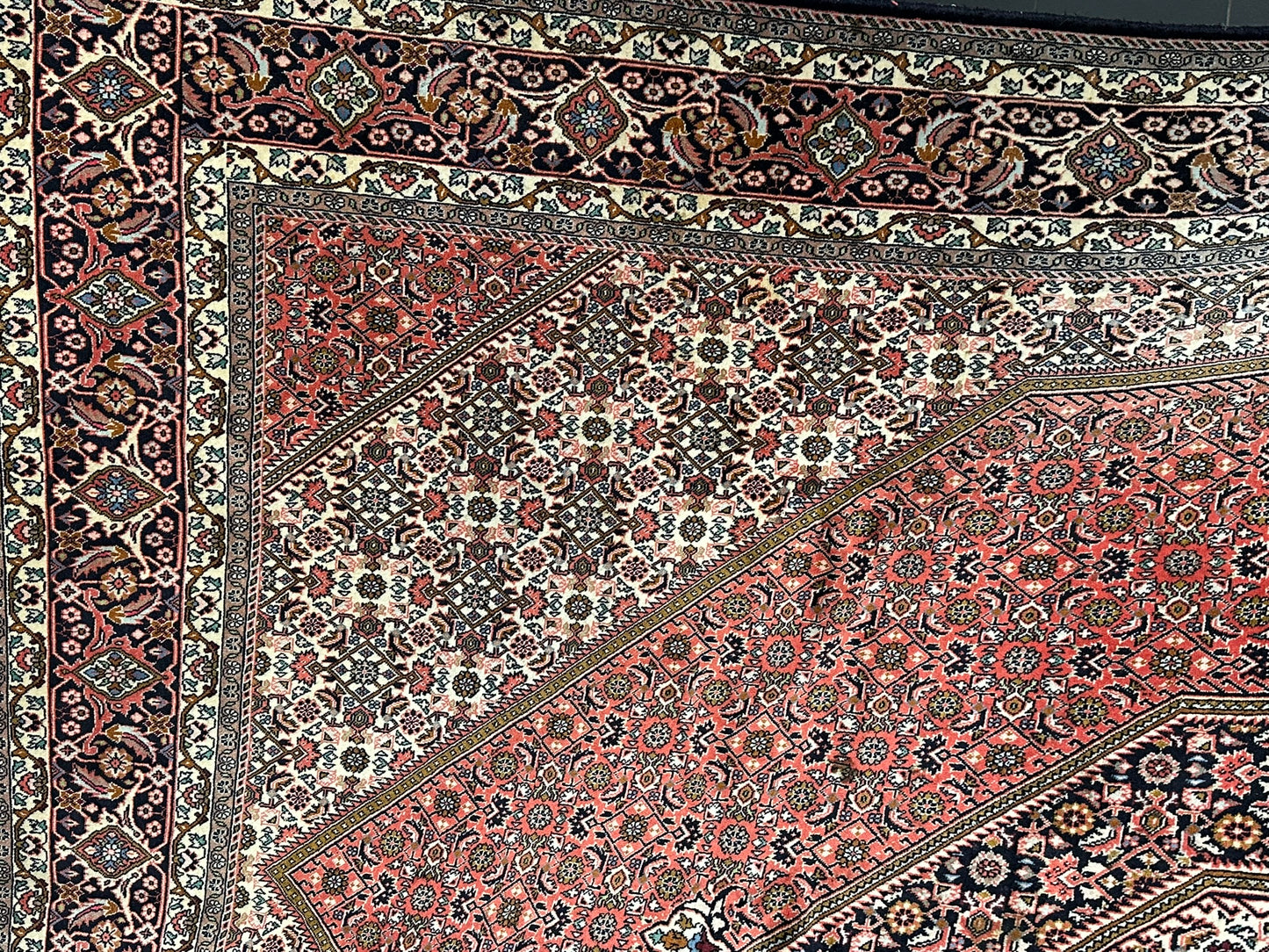 Orientteppich handgeknüpft Bidjar Beste wolle 355x250 cm