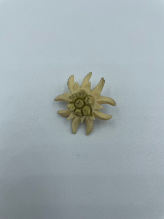 Vintage EDELWEISS Brosche / Horn Brosche 1930s Österreich