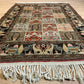Orientteppich handgeknüpft selten antiker feiner felder bidjar top  174x125 cm