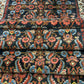 Antik Orientteppich handgeknüpft 390x103 cm Malayer Läufer naturfarben