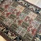 Orientteppich handgeknüpft selten antiker feiner felder bidjar top  174x125 cm