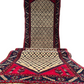 Orientteppich handgeknüpft 407x102 cm Hamadan Läufer