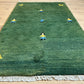 Moderner Gabbeh Teppich handgeknüpft 160x93 cm