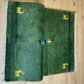 Moderner Gabbeh Teppich handgeknüpft 160x93 cm