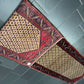 Orientteppich handgeknüpft 407x102 cm Hamadan Läufer