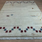 Moderner Gabbeh Teppich handgeknüpft 181x125 cm