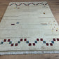 Moderner Gabbeh Teppich handgeknüpft 181x125 cm