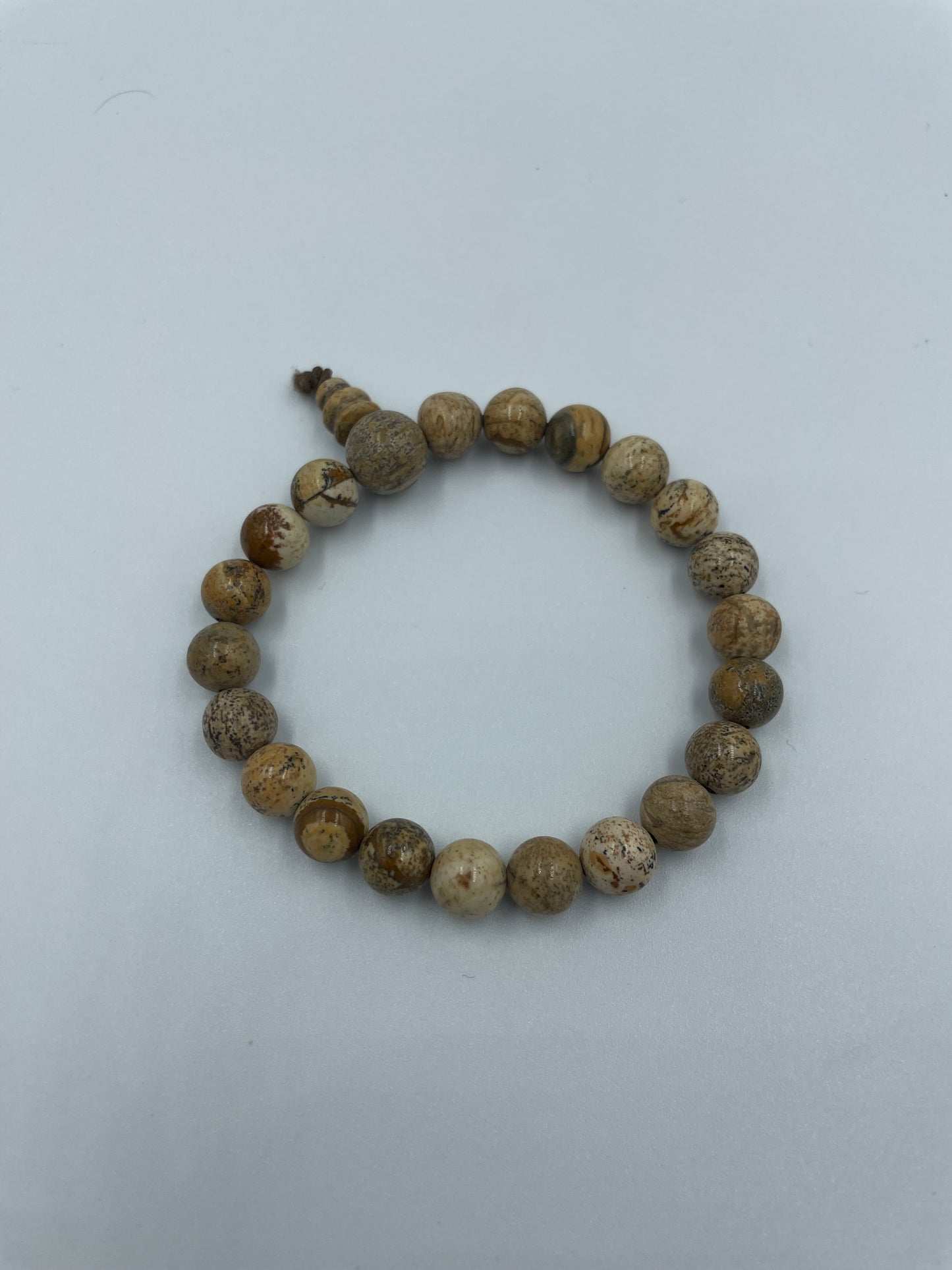 Braunes Naturstein Armband