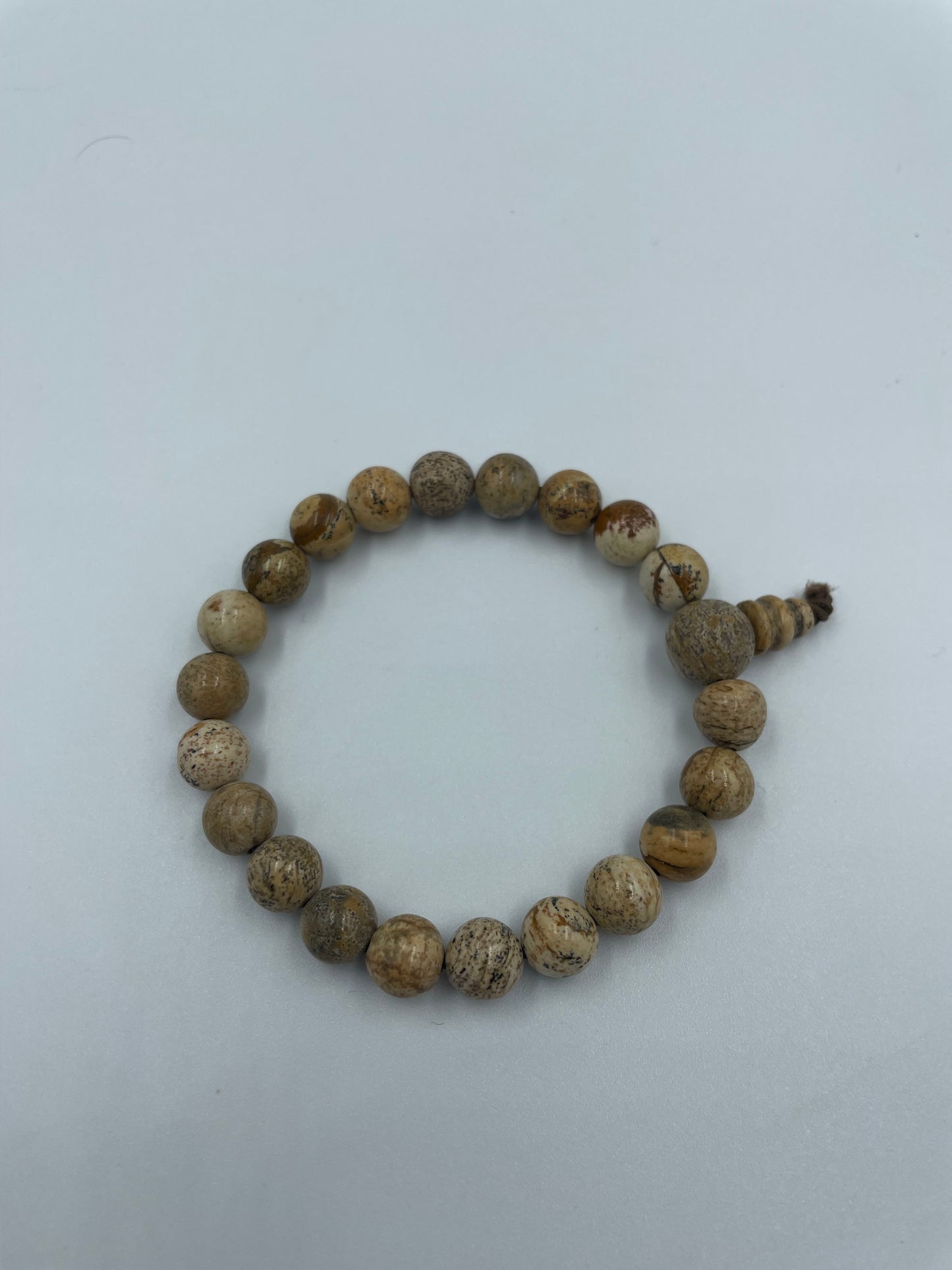 Braunes Naturstein Armband