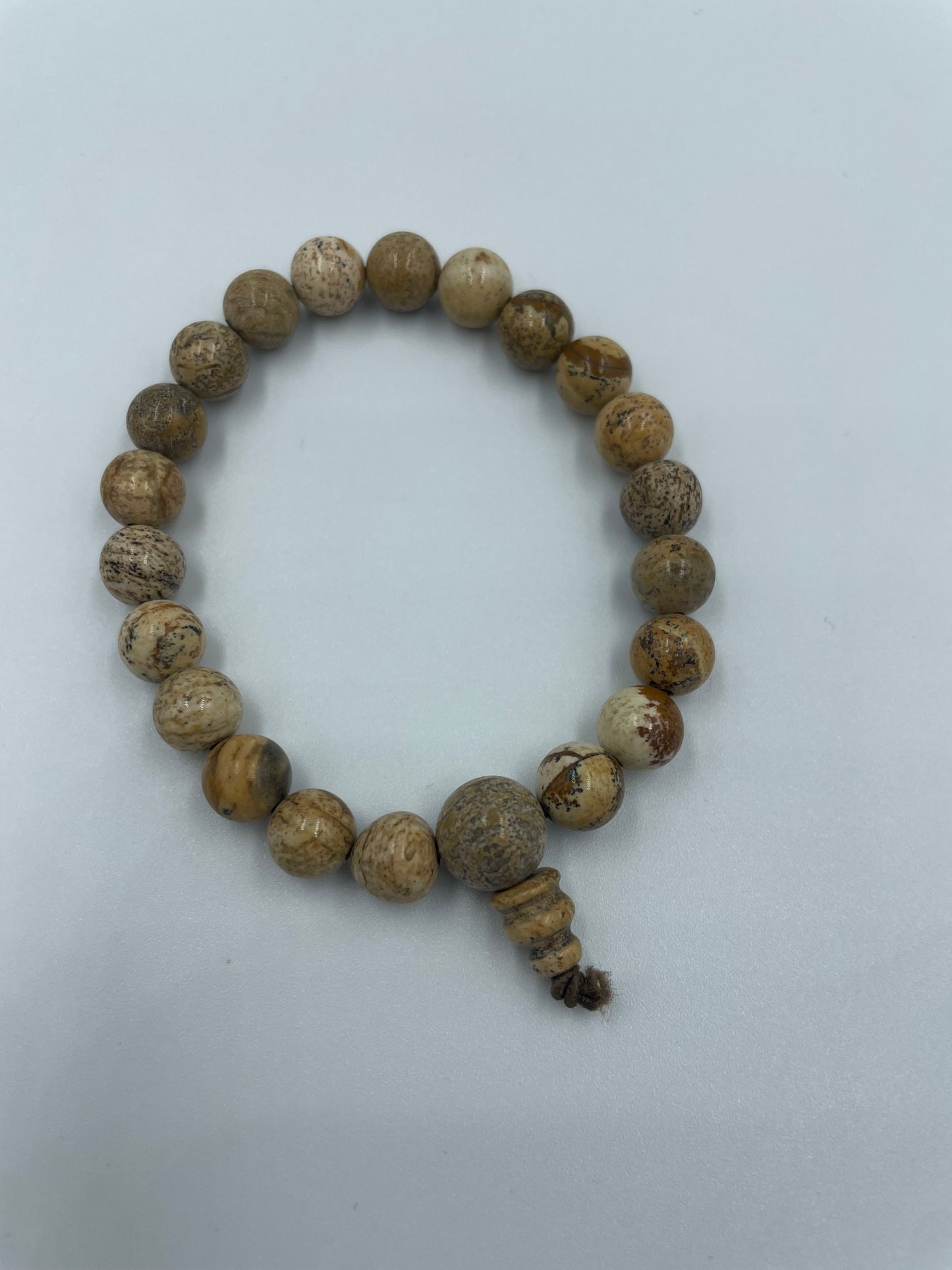 Braunes Naturstein Armband