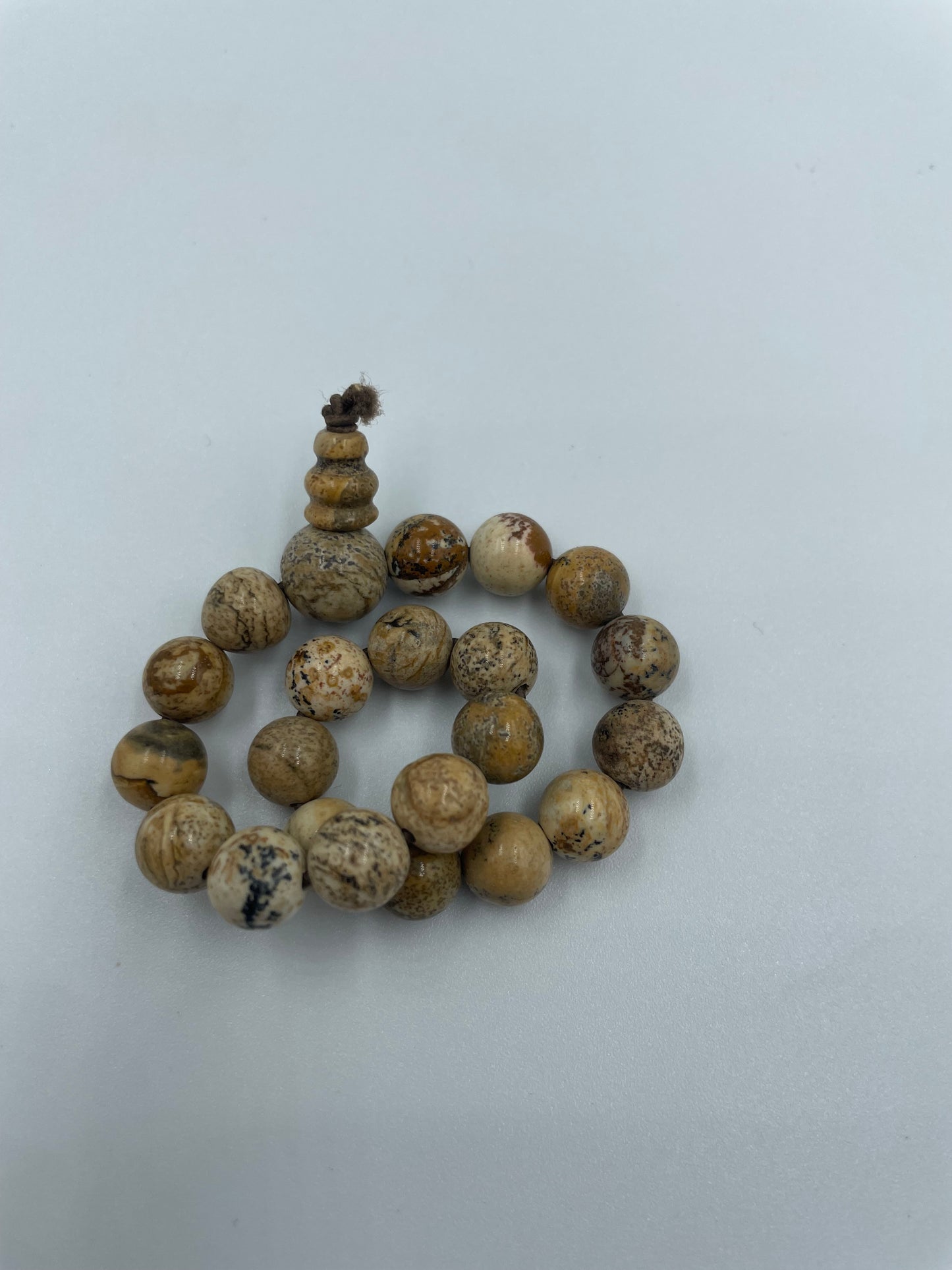 Braunes Naturstein Armband