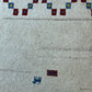 Moderner Gabbeh Teppich handgeknüpft 181x125 cm