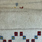 Moderner Gabbeh Teppich handgeknüpft 181x125 cm