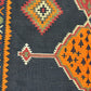 Antik Orientteppich handgeknüpft 440x140 cm Senneh Kelim Naturfarben