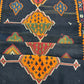 Antik Orientteppich handgeknüpft 440x140 cm Senneh Kelim Naturfarben