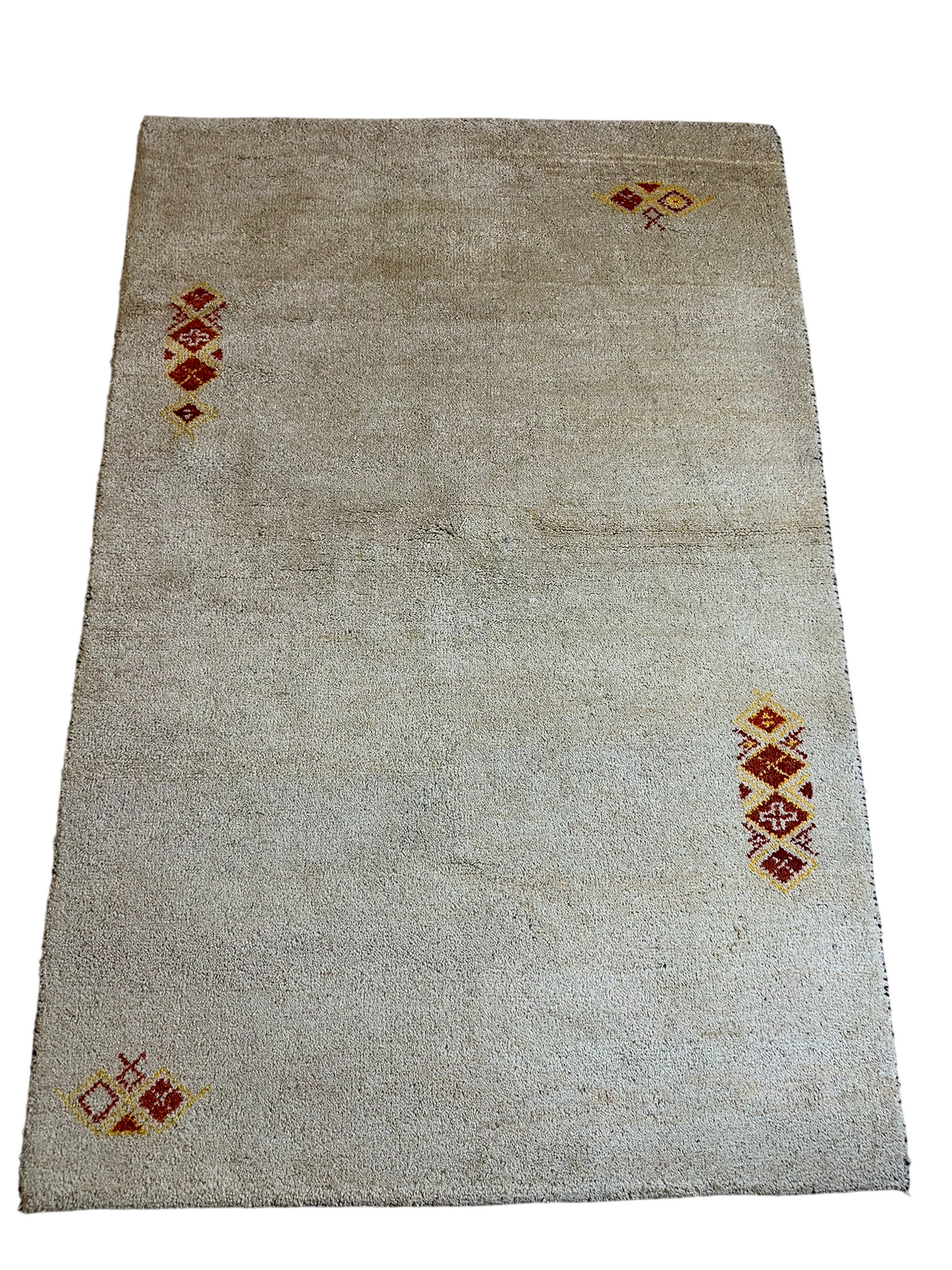 Moderner Gabbeh Teppich handgeknüpft 180x120 cm