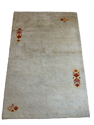 Moderner Gabbeh Teppich handgeknüpft 180x120 cm