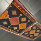 Antik Orientteppich handgeknüpft 440x140 cm Senneh Kelim Naturfarben