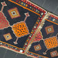 Antik Orientteppich handgeknüpft 440x140 cm Senneh Kelim Naturfarben