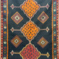 Antik Orientteppich handgeknüpft 440x140 cm Senneh Kelim Naturfarben