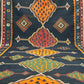 Antik Orientteppich handgeknüpft 440x140 cm Senneh Kelim Naturfarben