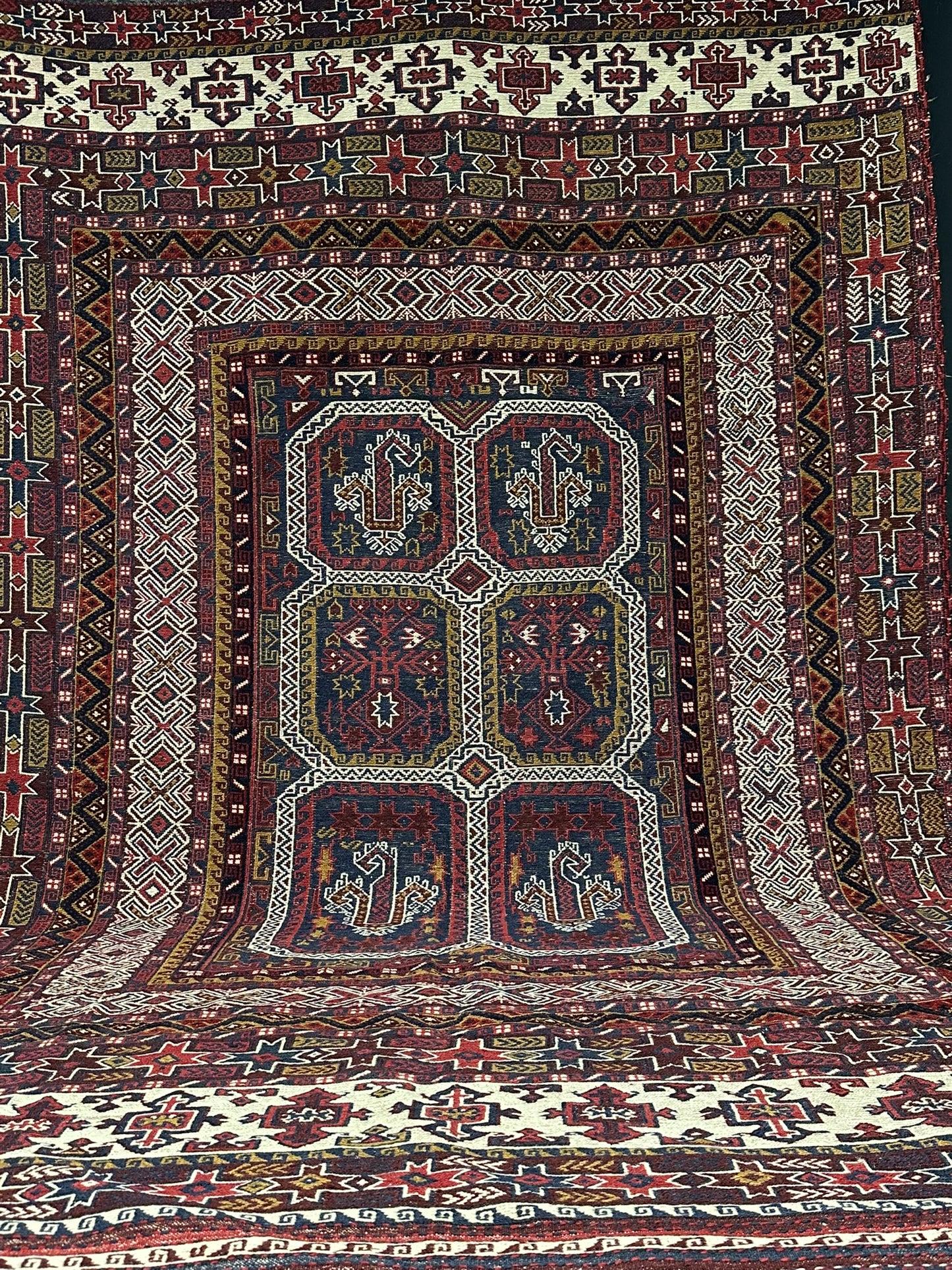 Orientteppich handgeknüpft Sumak Kelim Semi Antik 280x167 cm