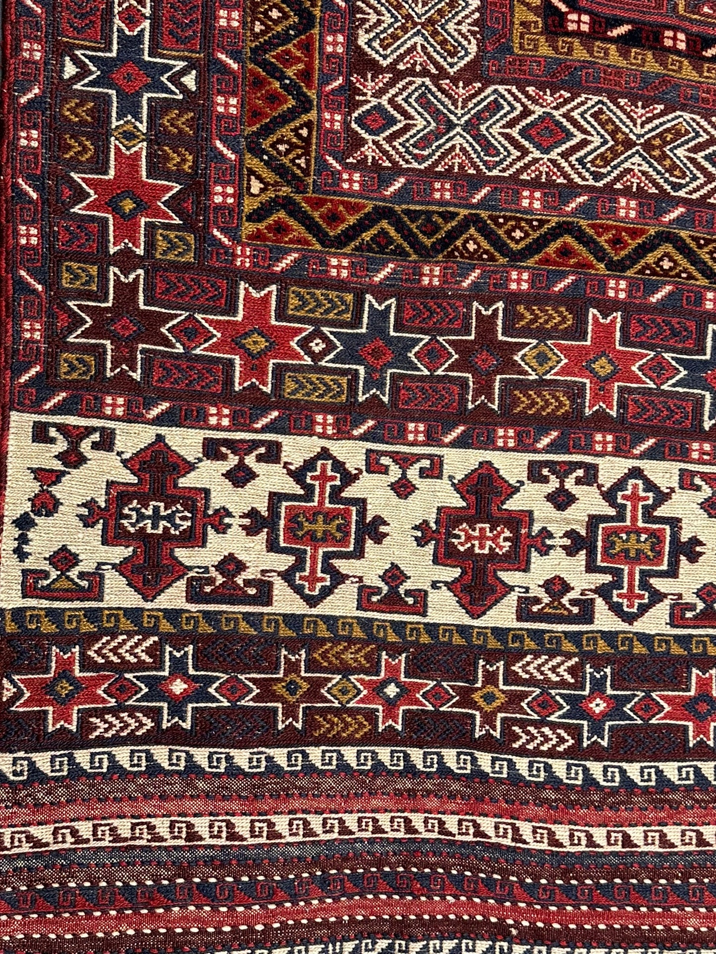 Orientteppich handgeknüpft Sumak Kelim Semi Antik 280x167 cm