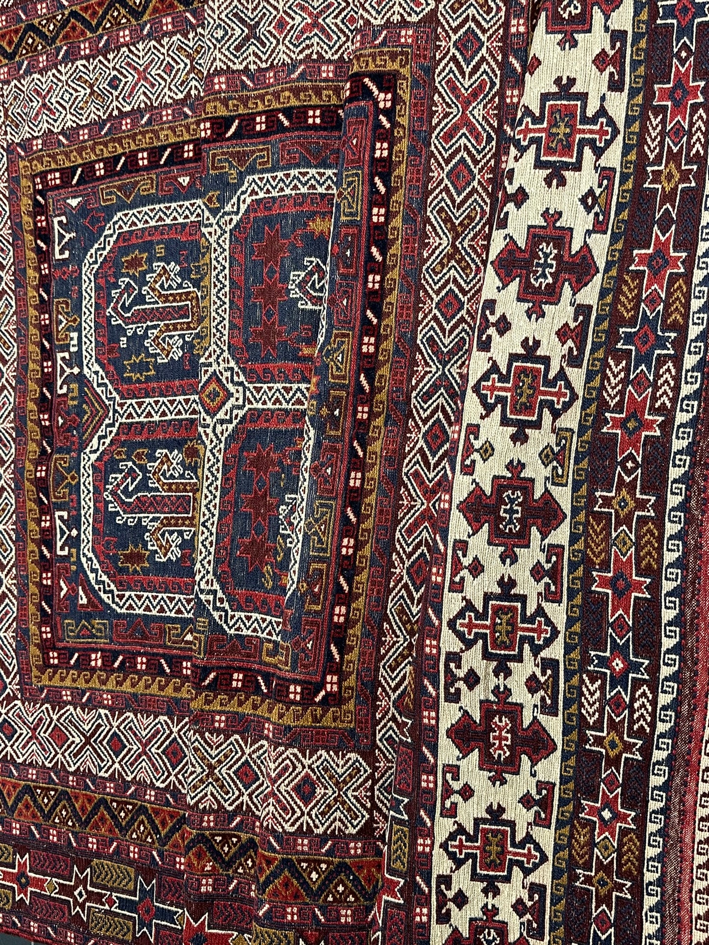 Orientteppich handgeknüpft Sumak Kelim Semi Antik 280x167 cm