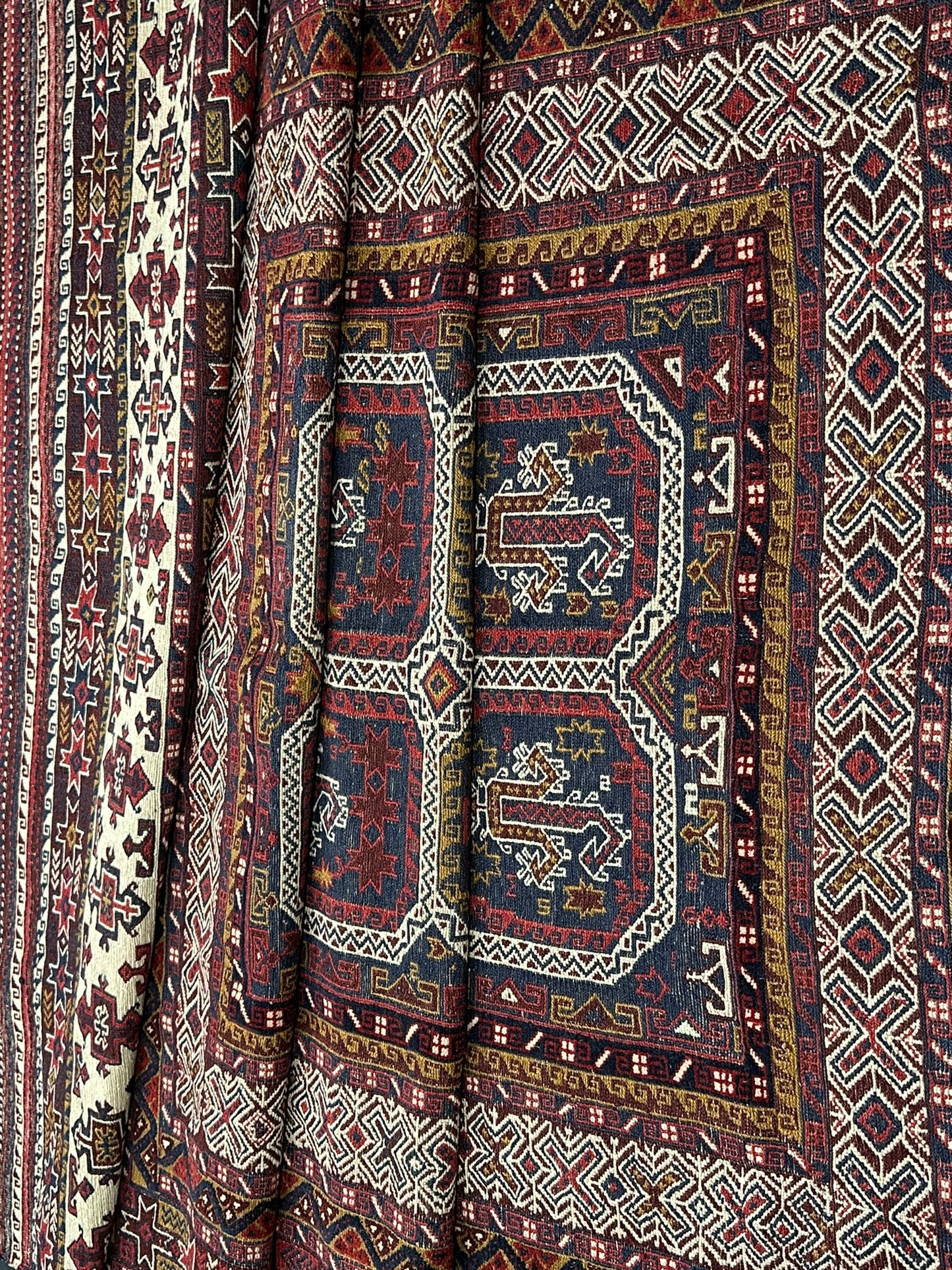 Orientteppich handgeknüpft Sumak Kelim Semi Antik 280x167 cm