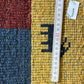 Moderner Gabbeh Teppich handgeknüpft Läufer 125x60cm