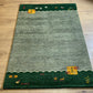 Moderner Gabbeh Teppich handgeknüpft 183x123 cm