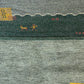 Moderner Gabbeh Teppich handgeknüpft 183x123 cm