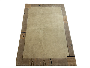 Moderner Gabbeh Teppich handgeknüpft 180x120 cm