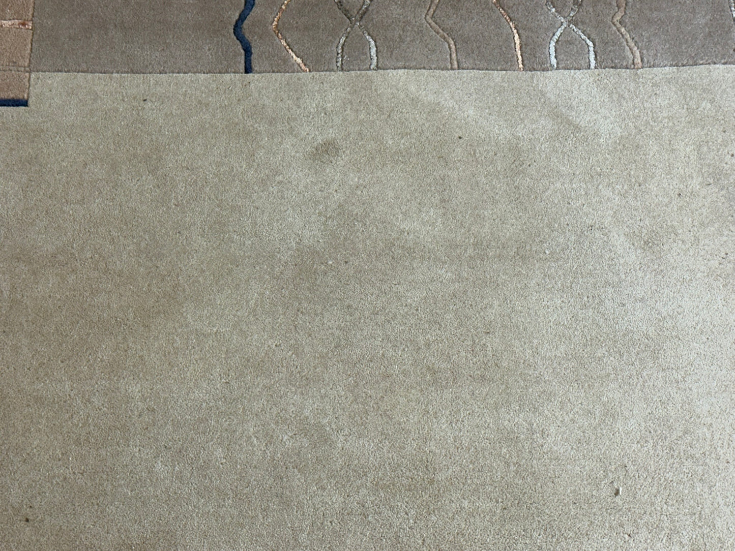 Moderner Gabbeh Teppich handgeknüpft 180x120 cm