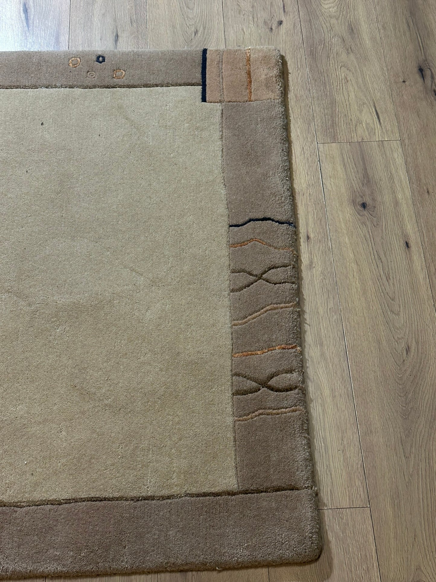 Moderner Gabbeh Teppich handgeknüpft 180x120 cm