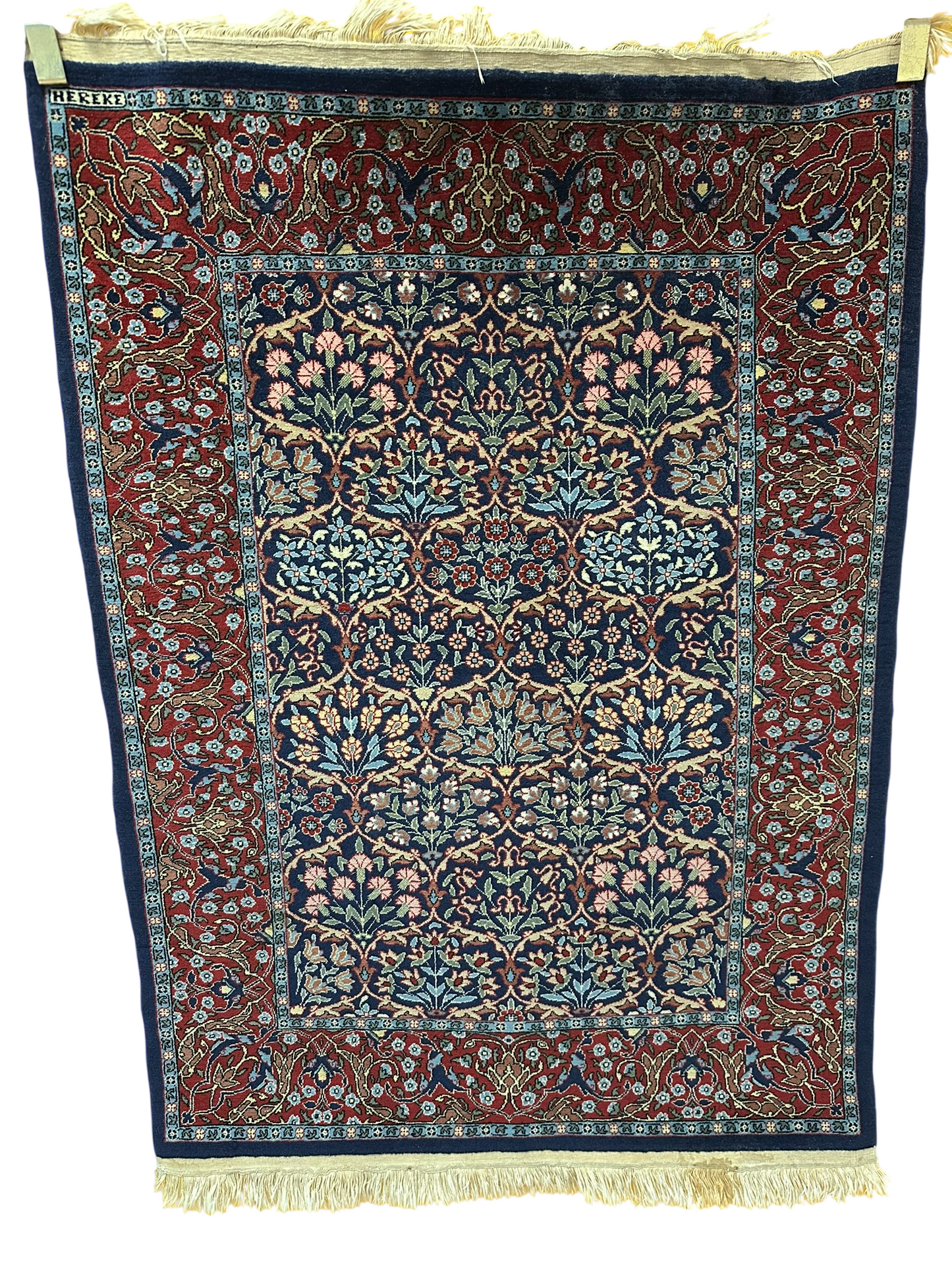 Orientteppich handgeknüpft Hereke fein 145x104 cm