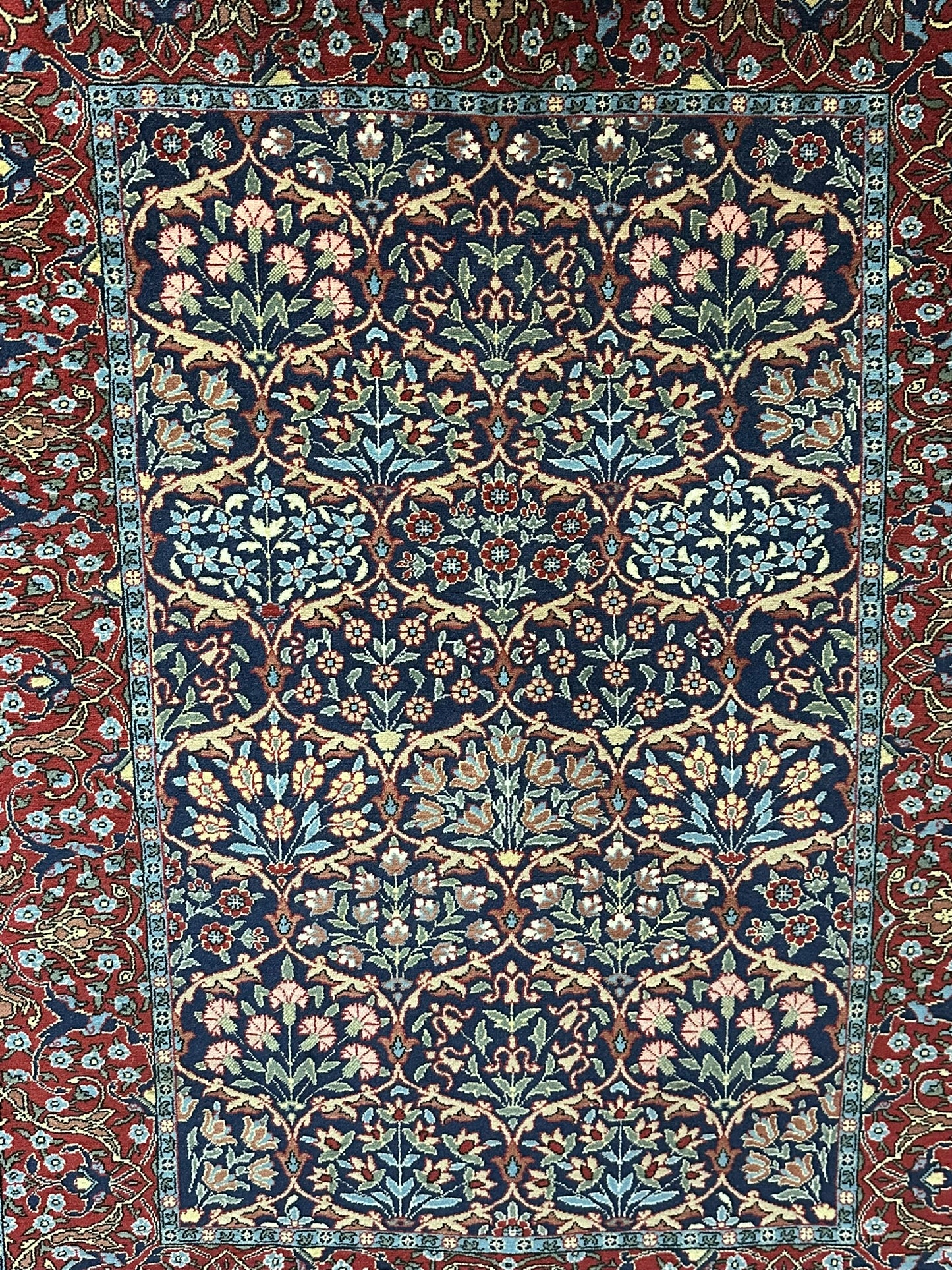 Orientteppich handgeknüpft Hereke fein 145x104 cm