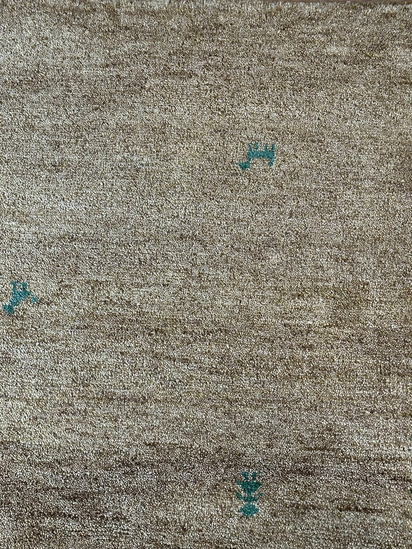 Moderner Gabbeh Teppich handgeknüpft 184x120 cm