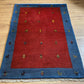 Moderner Gabbeh Teppich handgeknüpft 181x123 cm