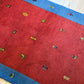 Moderner Gabbeh Teppich handgeknüpft 181x123 cm