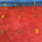 Moderner Gabbeh Teppich handgeknüpft 181x123 cm