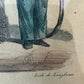 Nach Edmé Jean Pigal (1798-1872) Farblithographie, Französische Karikatur