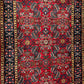 Orientteppich handgeknüpft Täbriz Läufer 340x110 cm