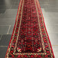Orientteppich handgeknüpft Hamadan Läufer 395x75 cm