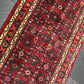 Orientteppich handgeknüpft Hamadan Läufer 395x75 cm
