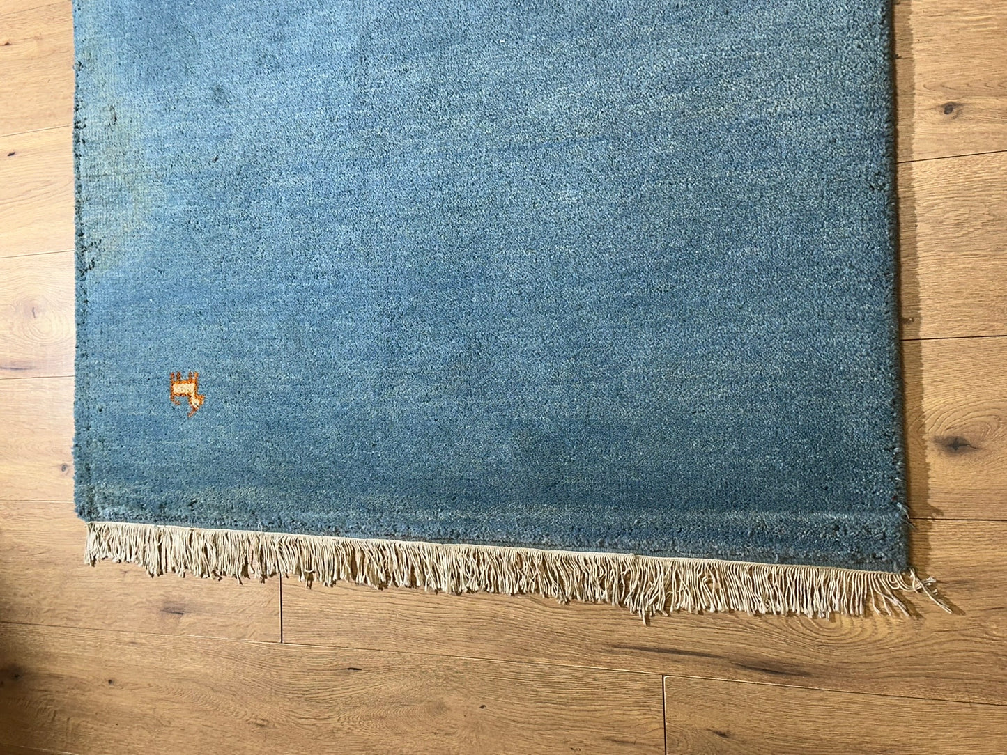 Moderner Gabbeh Teppich handgeknüpft 182x123 cm
