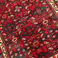 Orientteppich handgeknüpft Hamadan Läufer 395x75 cm