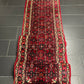 Orientteppich handgeknüpft Hamadan Läufer 395x75 cm